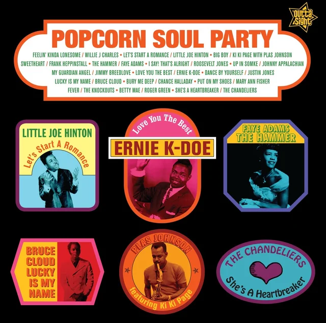 Diverse Artister Popcorn Soul Party: Blended Soul… (LP) 
