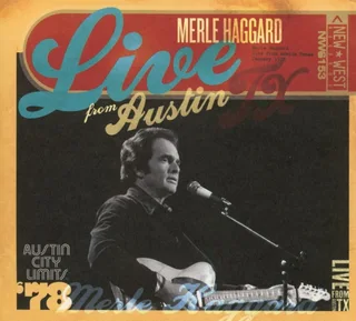 Merle Haggard Live From Austin, Tx '78 (CD+DVD)