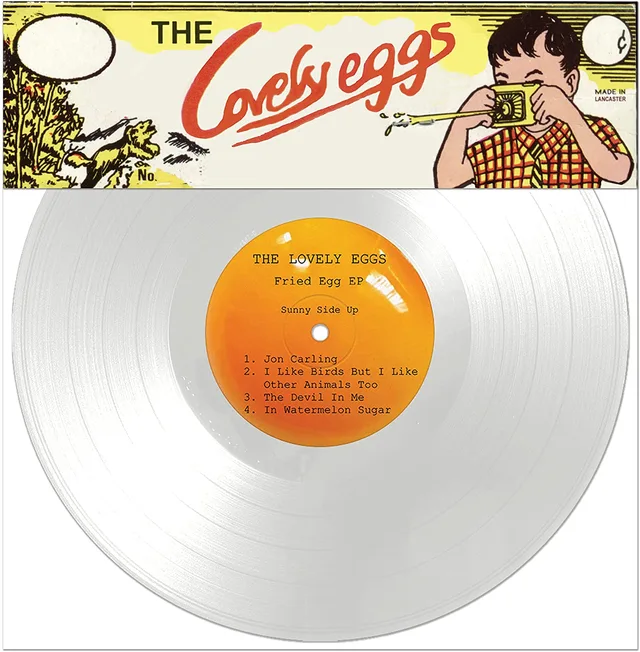 The Lovely Eggs Fried Egg (10") 