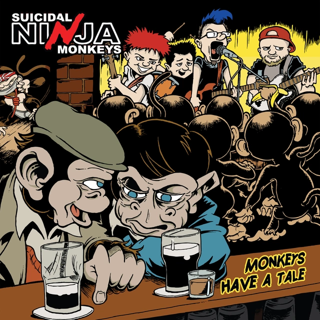 Suicidal Ninja Monkeys Monkeys Have A Tale - LTD (LP) 