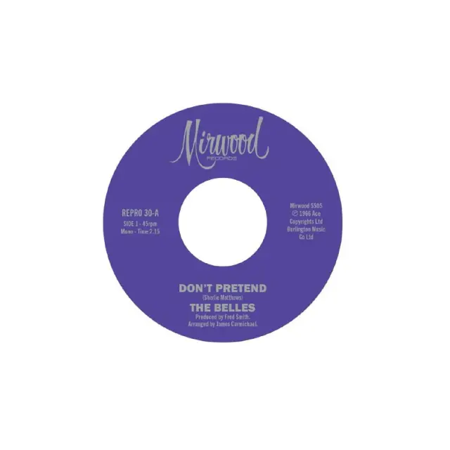 The Belles Don't Pretend / Cupid's Got A Hold (7") 