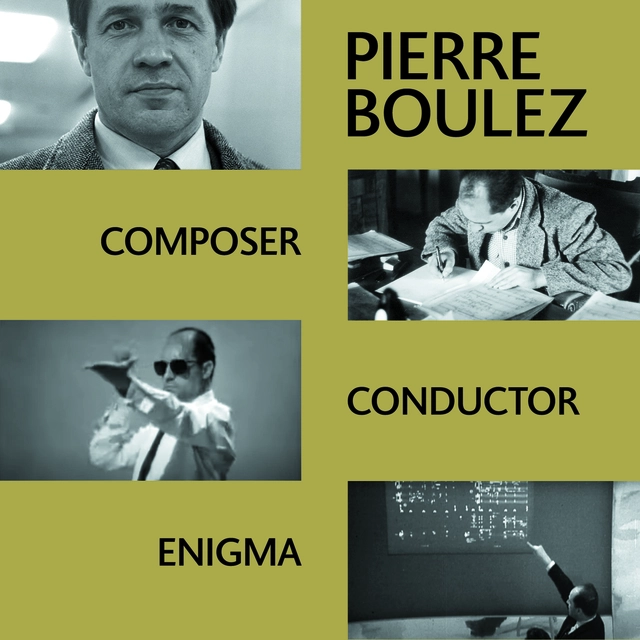 Pierre Boulez Composer Conductor Enigma (4CD) 
