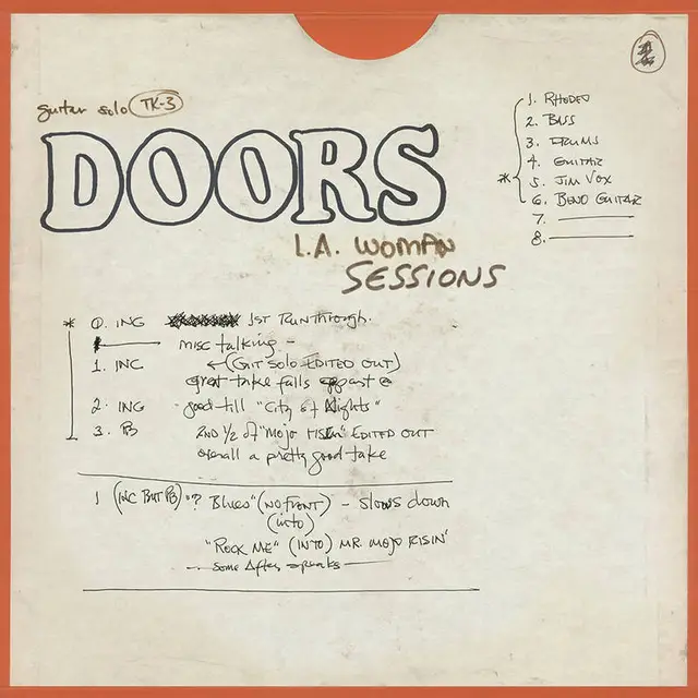 The Doors L.A. Woman Sessions - RSD (4LP) 