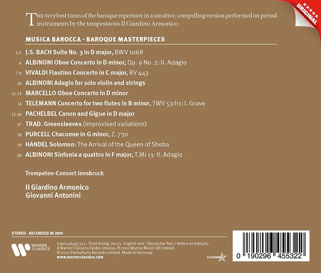 Il Giardino Armonico Musica Barocca - Baroque… (CD) 