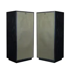 Klipsch Forte IV, svart ask 3-veis hornhøyttaler, 12/15" bass, 99 dB