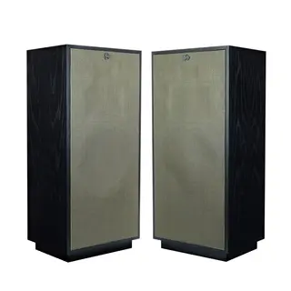 Klipsch Forte IV, svart ask 3-veis hornhøyttaler, 12/15" bass, 99 dB