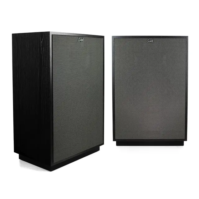 Klipsch Cornwall IV, svart ask 3-veis hornhøyttaler, 15" bass, 102 dB 