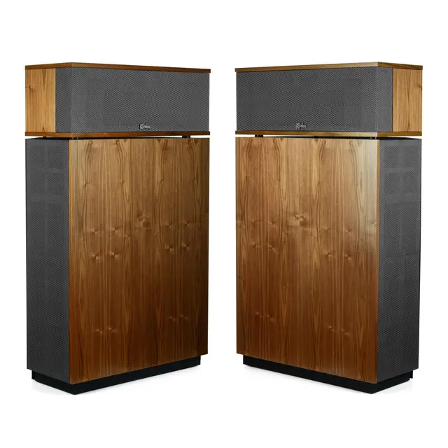 Klipsch Klipschorn AK6, valnøtt Hjørne fullfrekvenshorn,15" bass, 105 dB 