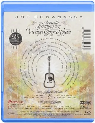 Joe Bonamassa An Acoustic Evening At The Vienna… (BD) 