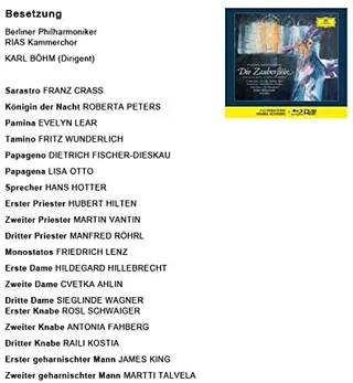 Opera Mozart: Die Zauberflöte (2CD+PABD) 