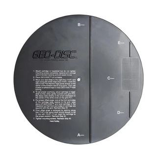 Mobile Fidelity Geo-Disc Protractor / Alignment tool