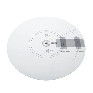 Protractor / Strobedisk Mal for montering av pickup