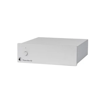 Pro-Ject Phono Box S2, sølv MM/MC RIAA-trinn