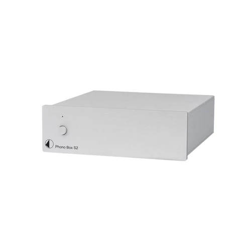 Pro-Ject Phono Box S2, sølv MM/MC RIAA-trinn