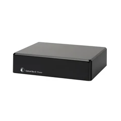Pro-Ject Optical Box E, svart MM RIAA-trinn med optisk utgang