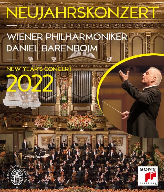 Daniel Barenboim/Wiener Philharmoniker New Year's Concert 2022 (BD) 
