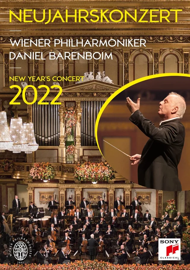 Daniel Barenboim/Wiener Philharmoniker New Year's Concert 2022 (DVD) 