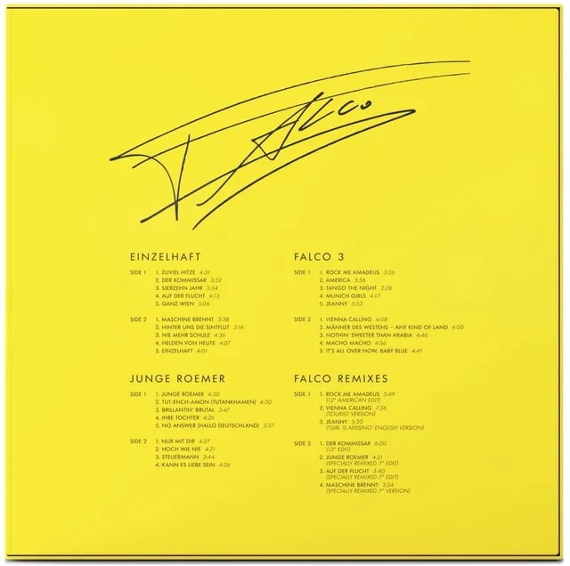 Falco Falco: The Box - LTD (4LP) 