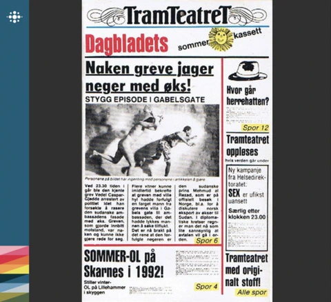 Tramteatret Naken Greve Jager Neger Med Øks (CD) 