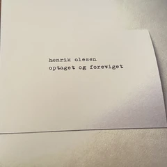 Henrik Olesen Optaget &amp; Foreviget (LP)