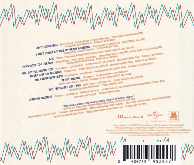 Jackson 5 Boogie (CD) 