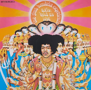 Jimi Hendrix Experience Axis: Bold As Love (US Version) (LP)