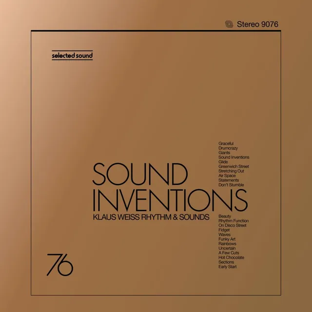 Klaus Weiss Rhythm & Sounds Sound Inventions (LP) 