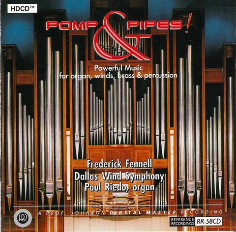 Frederick Fennell/Dallas Wind Symphony Pomp & Pipes! (CD) 