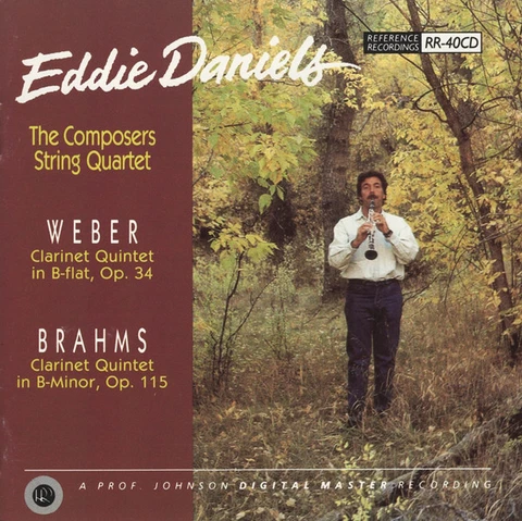 Eddie Daniels/The Composers String Qrt Weber/Brahms (CD) 