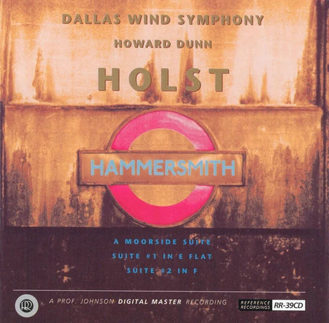Howard Dunn/Dallas Wind Symphony Holst: Hammersmith/A Moorside Suite…(CD) 