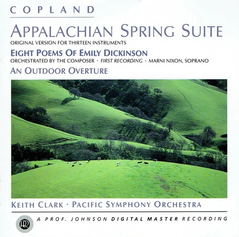Keith Clark/Pacific Symphony Orchestra Copland: Appalachian Spring Suite (CD) 