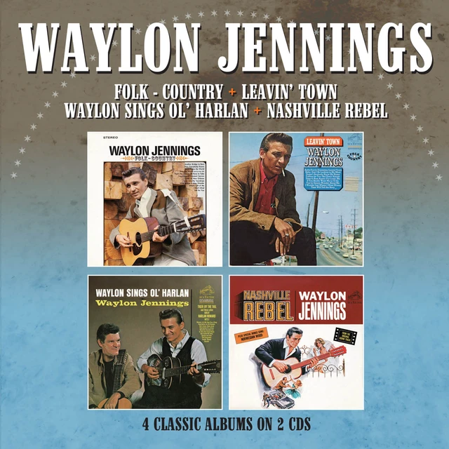 Waylon Jennings Folk-Country/Leavin' Town/Waylon… (2CD) 